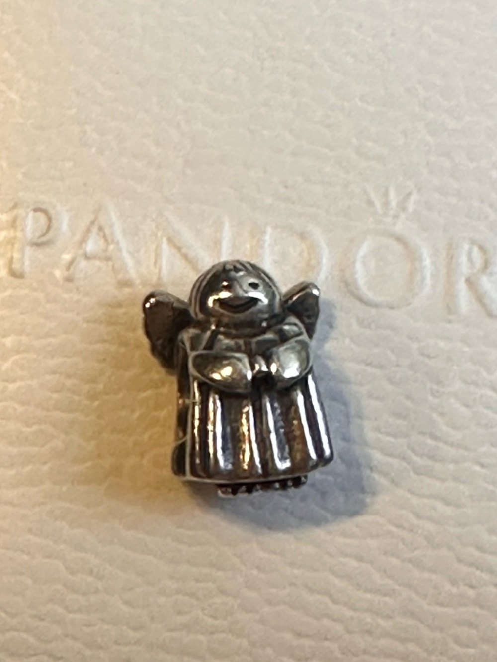RETIRED Pandora Angel of Hope Charm ALE 925